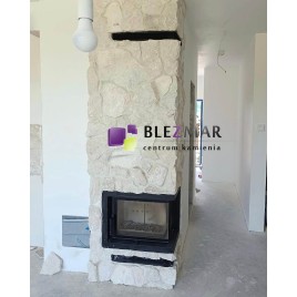 Estetyczne wykończenie narożników z kamienia naturalnego Bokara Rock Face