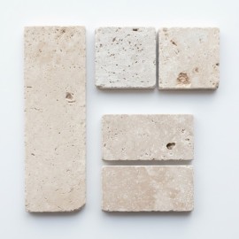 Trawertyn CLASSIC MIX cegiełka 30×10×1 cm szlifowana